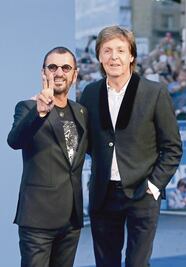 Ringo Starr se reúne con Paul McCartney