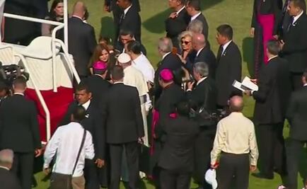 Reciben autoridades a Papa Francisco en Tuxtla Gutiérrez