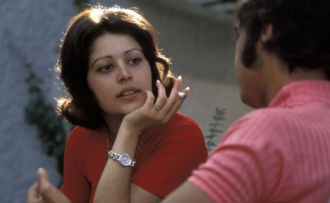 Una estudiante en Kabul, la capital afgana, en 1972. Foto: Getty Images