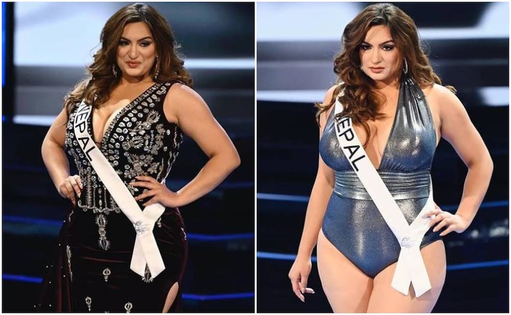 Jane Garrett desfila en Miss Universo con vestido de gala y traje de baño. Fotos: Instagram.