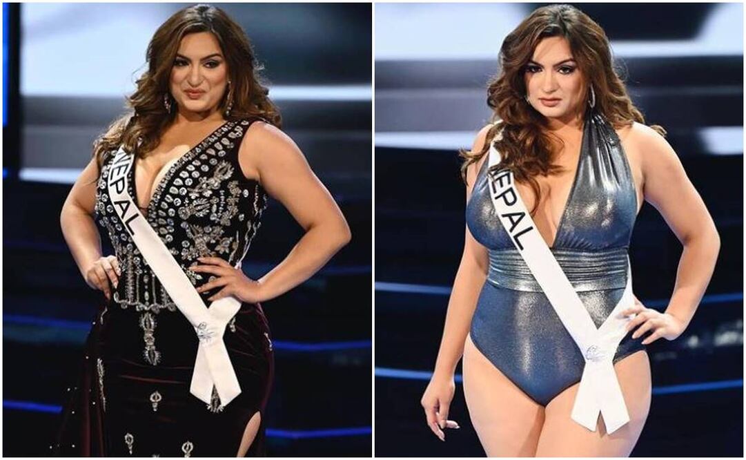 Jane Garrett desfila en Miss Universo con vestido de gala y traje de baño. Fotos: Instagram.