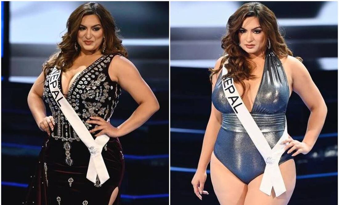 Jane Garrett desfila en Miss Universo con vestido de gala y traje de baño. Fotos: Instagram.