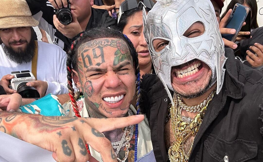 Tekashi "6ix9ine" visitó por primera vez el barrio de Tepito. Foto: Facebook