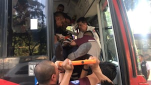 Choque entre dos unidades de Metrobús deja 16 lesionados en Insurgentes Sur; no hay heridos de gravedad