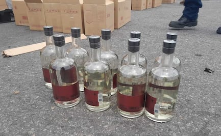 Aseguran 5 mil 400 kilos de metanfetamina oculta en botellas de mezcal artesanal