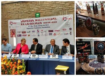 Festival de cerveza en Xochimilco