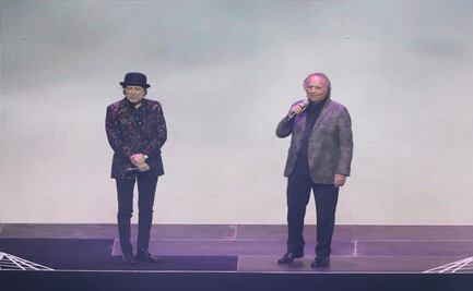 Serrat y Sabina intercambian bromas, música y poesía en el Auditorio