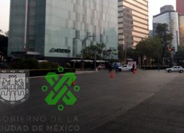 Cierran vialidades de CDMX por eventos deportivos y religiosos