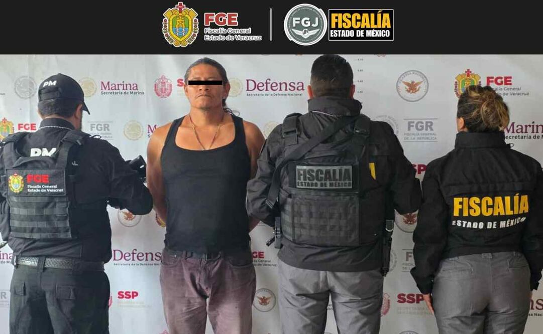 Expolicía municipal del Edomex detenido por el homicidio de Octavio Ocaña / Foto: @FiscaliaEdomex