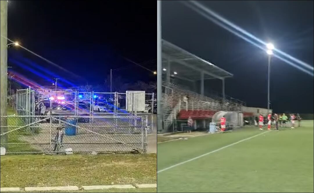 Sujeto disparó a la tribuna durante un partido de futbol - Foto: Captura de pantalla