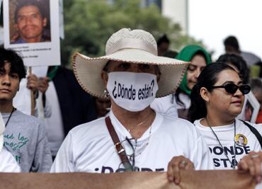 FOTOS: Madres buscadoras protestan y marchan este 10 de mayo en la CDMX