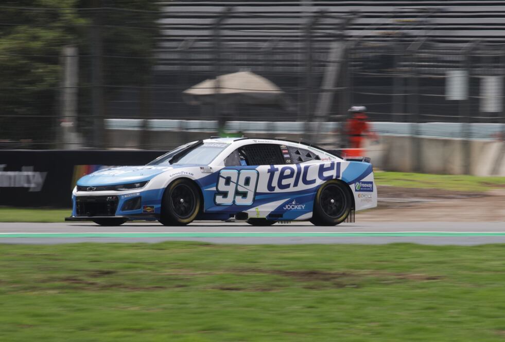 Daniel Suárez en el Autódromo Hermanos Rodríguez, durante la NASCAR Cup Series - Foto: Carlos Mejía/ EL UNIVERSAL