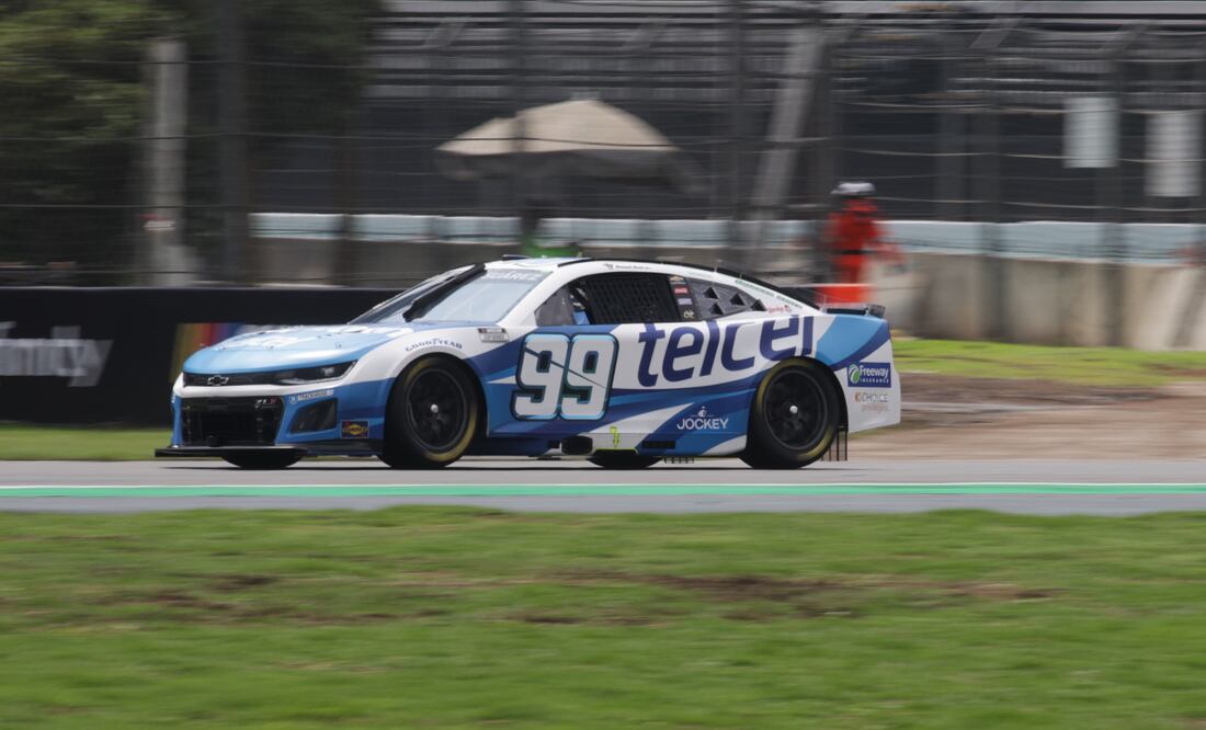 Daniel Suárez en el Autódromo Hermanos Rodríguez, durante la NASCAR Cup Series - Foto: Carlos Mejía/ EL UNIVERSAL
