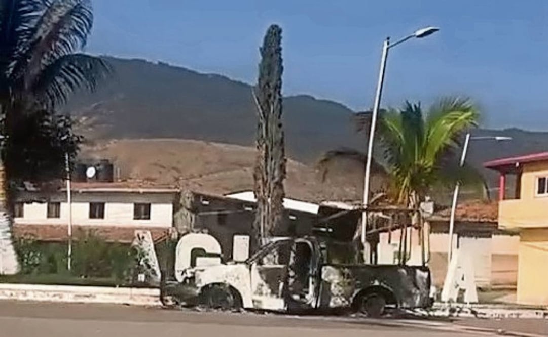 Pobladores del municipio de Aguililla denunciaron este lunes que continuaban los hechos violentos. Foto: Tomada de video