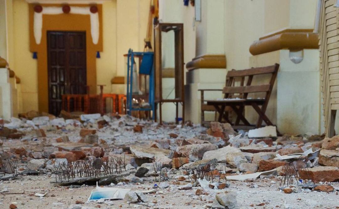 Iglesia de Santiago Jamiltepec en Oaxaca. FOTO: Edwin Hernández/EL UNIVERSAL
