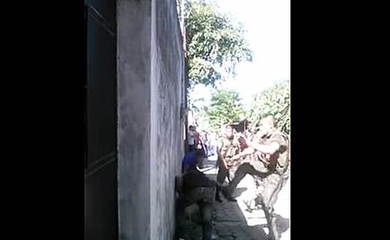 Graban abuso de supuestos militares en Guatemala