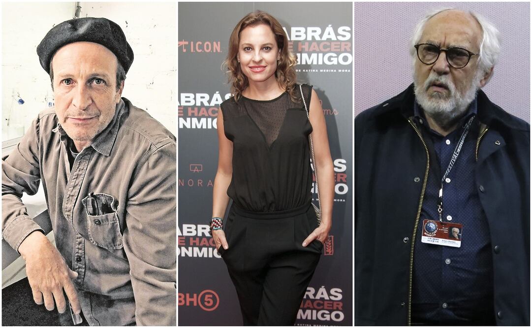 Daniel Giménez Cacho, Marina de Tavira y Arturo Ripstein. Fotos: Archivo