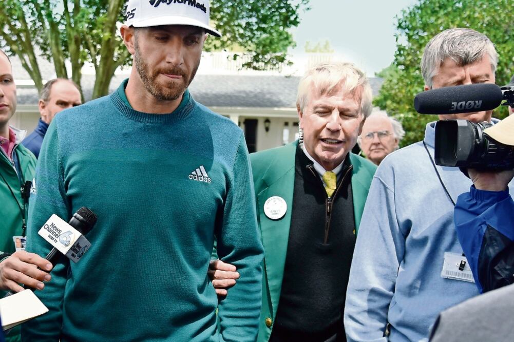 “Simplemente no puedo hacer el swing”, lamentó Dustin (AP)