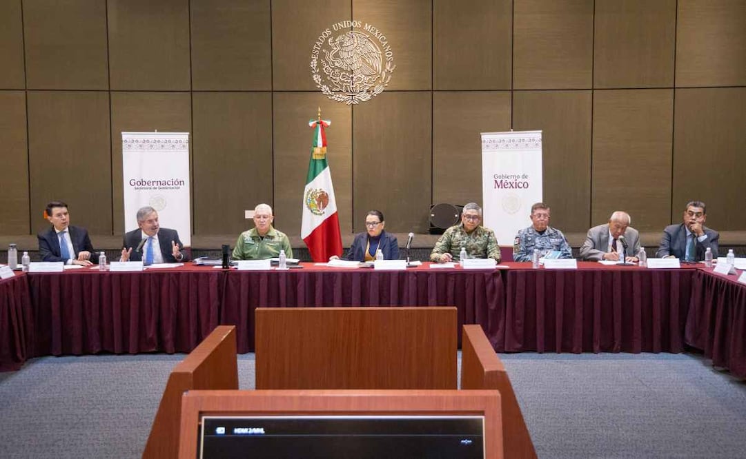 Gabinete de Sheinbaum sostiene encuentro “para fortalecer la estrategia migratoria”. Foto: Especial