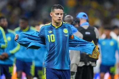 James Rodríguez busca hacer historia con Colombia en su último Mundial
