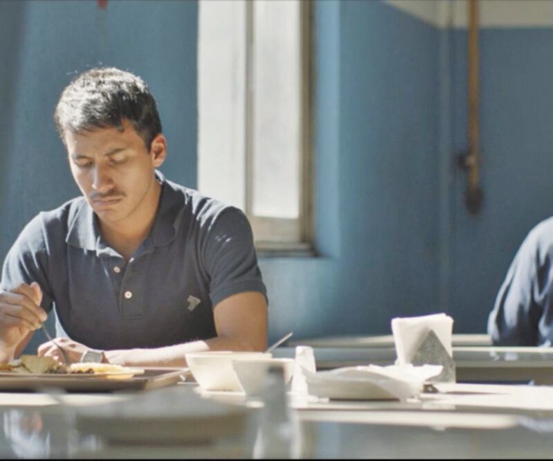 El actor en una escena del filme Territorio, por estrenar. Foto: CORTESÍA