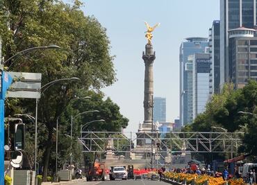 ¿Qué es el Show Run de Checo Pérez que tiene cerrado Paseo de la Reforma?