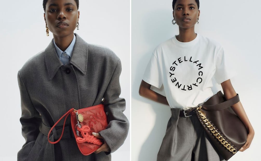 Los aretes y collares están creados con metales reciclados. Foto: Cortesía H&M