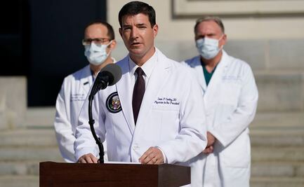 Trump no muestra "ningún síntoma" de Covid-19, dice su médico