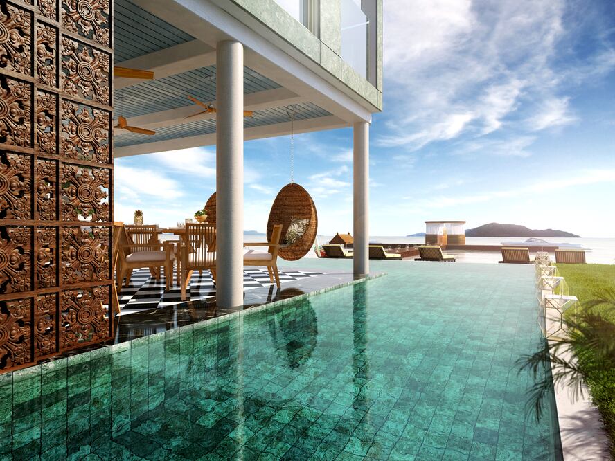 El hotel The Beach Samui inaugurará en marzo. (Foto: Cortesía Design Hotels) 
