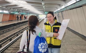Metro de Chile estudia estrategia del STC para prevenir suicidios en estaciones; Rubalcava comparte estrategia "Salvemos Vidas"