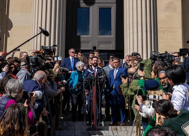 Presidente de Cámara Baja de EU muestra apoyo a estudiantes judíos ante protestas propalestinas en universidades