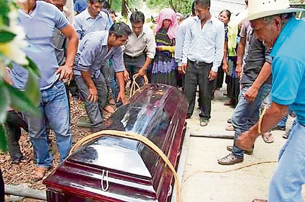 Los conflictos políticos que se desataron en Chenalhó en mayo dejaron como saldo dos personas muertas (ARCHIVO EL UNIVERSAL)