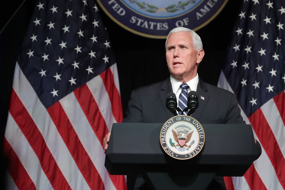 El vicepresidente de EU, Mike Pence (Foto: AFP)