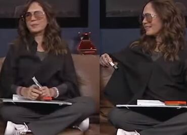 Yolanda Andrade causa preocupación al recurrir a una pizarra para comunicarse