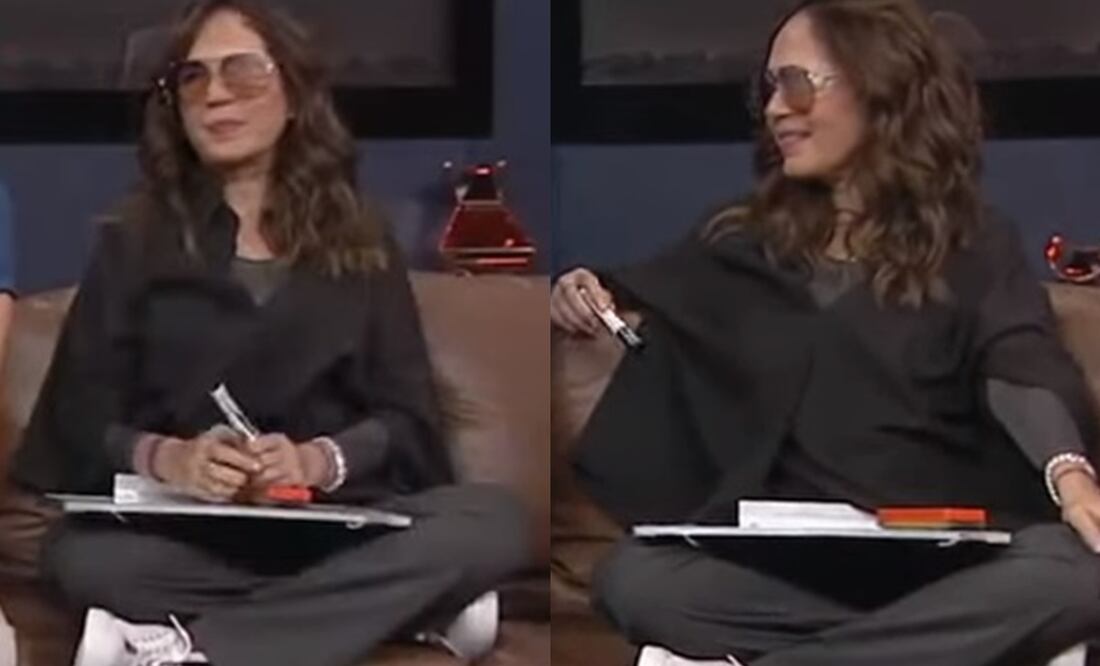 Yolanda Andrade. Captura vía Youtube.