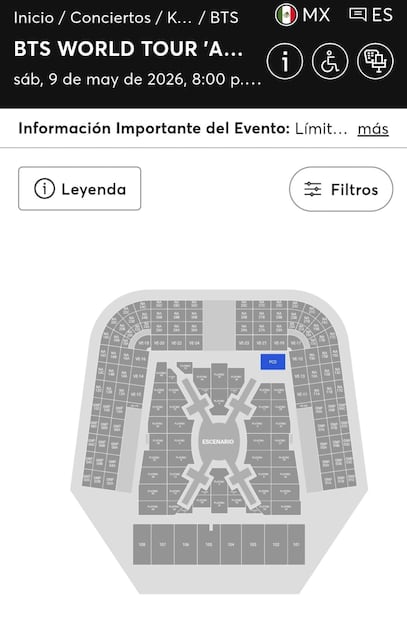 Se agotan boletos para conciertos de BTS en la Ciudad de México.