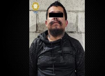 Cae “El Barbas” en Álvaro Obregón; presunto integrante de La Anti Unión tenía droga y un arma