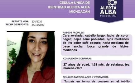 Detienen a sujeto por la desaparición de su expareja Brenda Leticia "V" en Michoacán