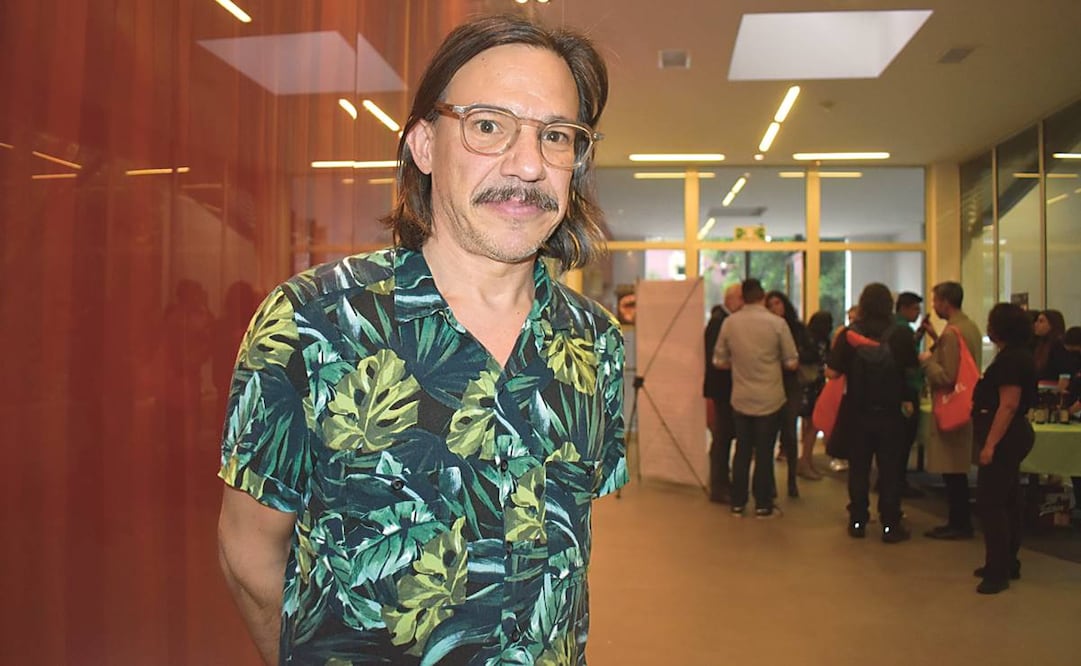 Para crear la pieza musical construyó una máquina especial. Foto: Armando Pereda/ EL UNIVERSAL