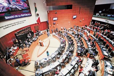 Alista Senado ley de extinción de dominio