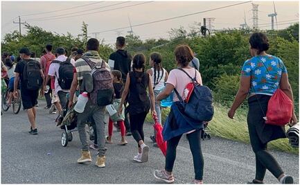 Caravana migrante “Jesucristo” abandona de imprevisto Juchitán rumbo a Tehuantepec, Oaxaca; despliegan a Guardia Nacional