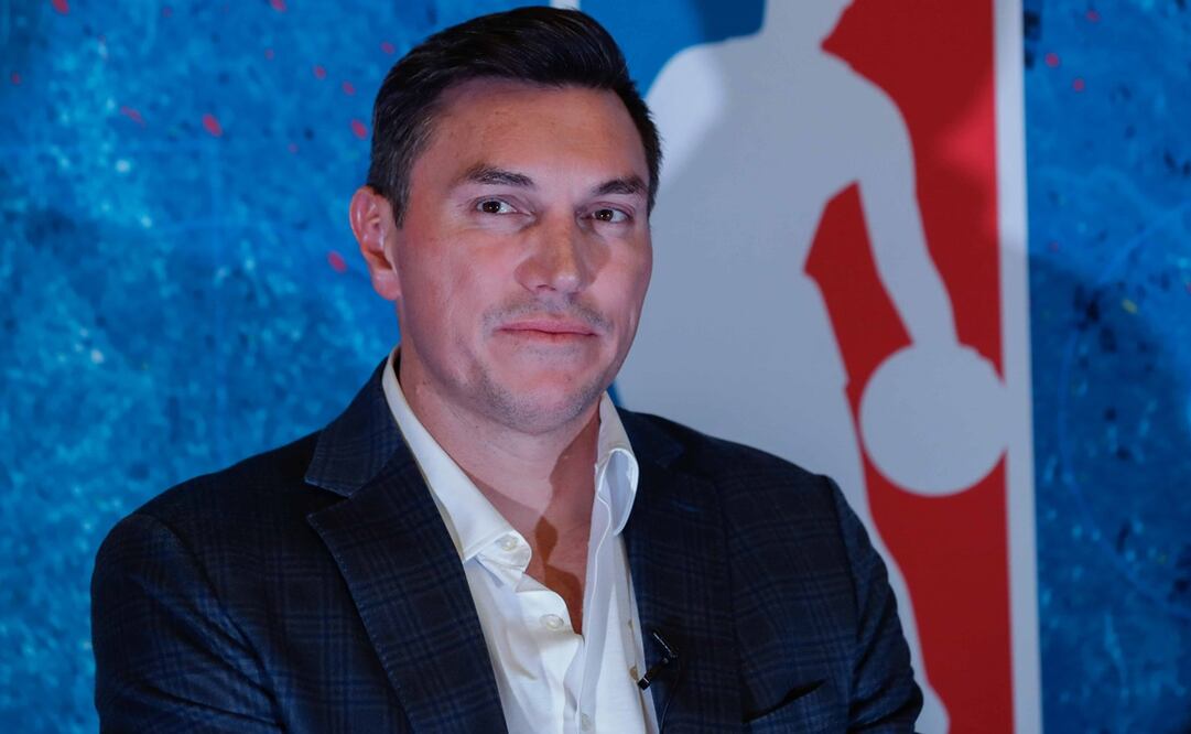 Eduardo Nájera en la antesala de la visita de la NBA al país / Foto: Diego Simón - EL UNIVERSAL 