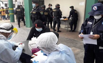 Tras estampida, montan carpa para detección de Covid cerca de discoteca en Perú