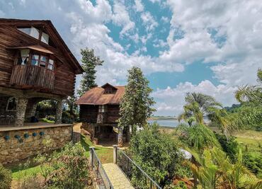 Cabañas Tzahuinco, a orillas de un lago en Puebla