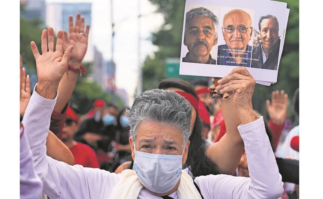 El pasado martes en la Ciudad de México hubo una marcha para protestar por los asesinatos de los sacerdotes. Foto: Archivo/EL UNIVERSAL.