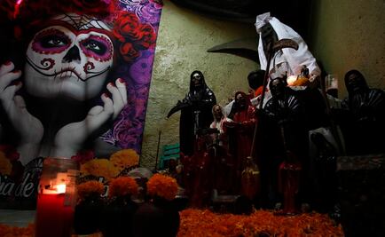 Crónica. Ron y cigarros, la ofrenda para la Santa Muerte