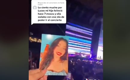 Mamá cumple sueño de su hija fallecida y va a concierto de Bad Bunny; se vuelve viral en TikTok