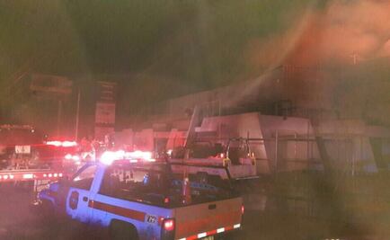 Deja 3 heridos incendio en fábrica de cartón en Aguascalientes