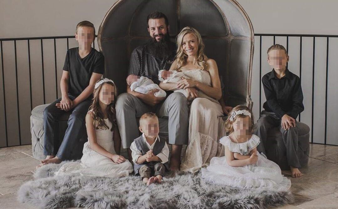 Una imagen de la familia LeBarón. Foto. Especial 