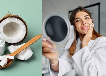 Mascarilla infalible de bicarbonato y aceite de coco para las arrugas